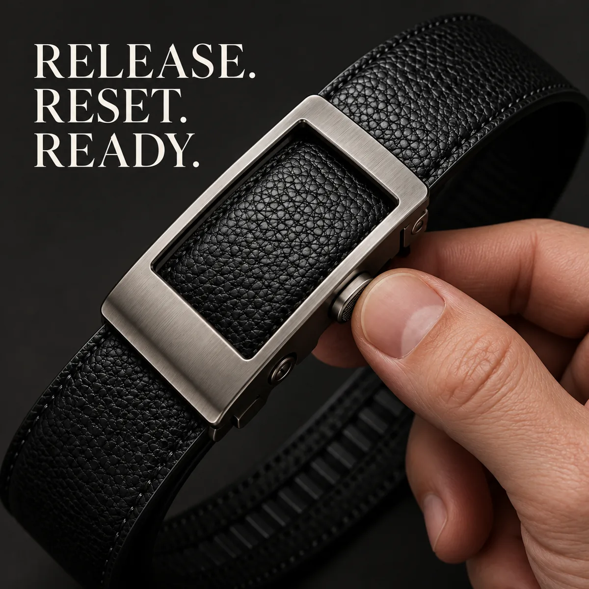 Buckle release detail