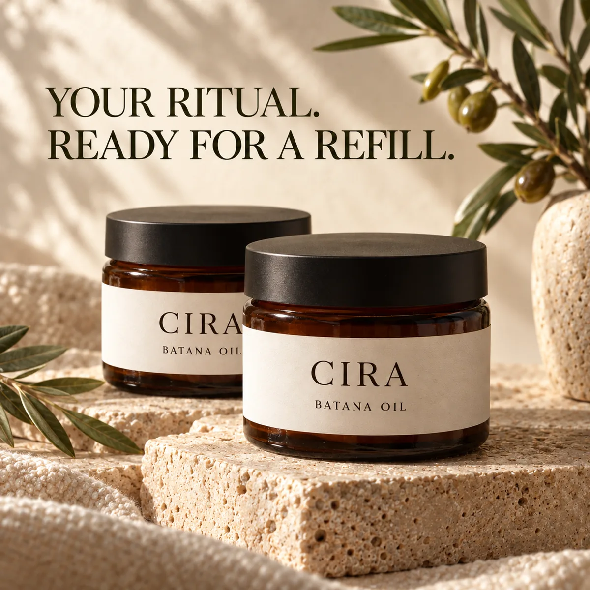 Two jars for the starter bundle